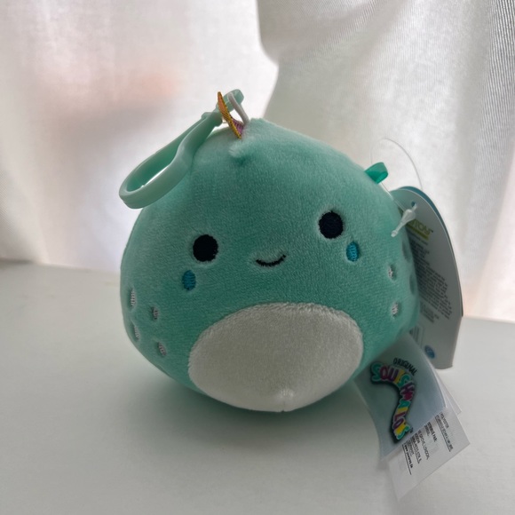 Chet the Chameleon Squishmallow Clip - Picture 2 of 4